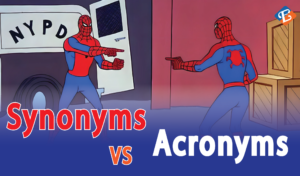 หลักการใช้งาน Synonyms และ acronyms