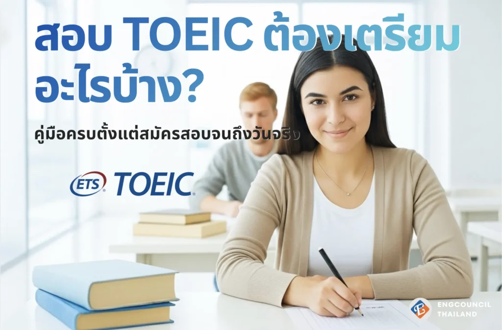 สอบ TOEIC ต้องเตรียมอะไรบ้าง?