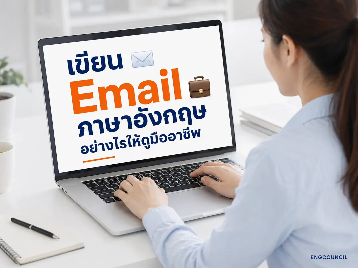 เขียน Email ภาษาอังกฤษให้ดูโปร รวม Template พร้อมใช้งาน